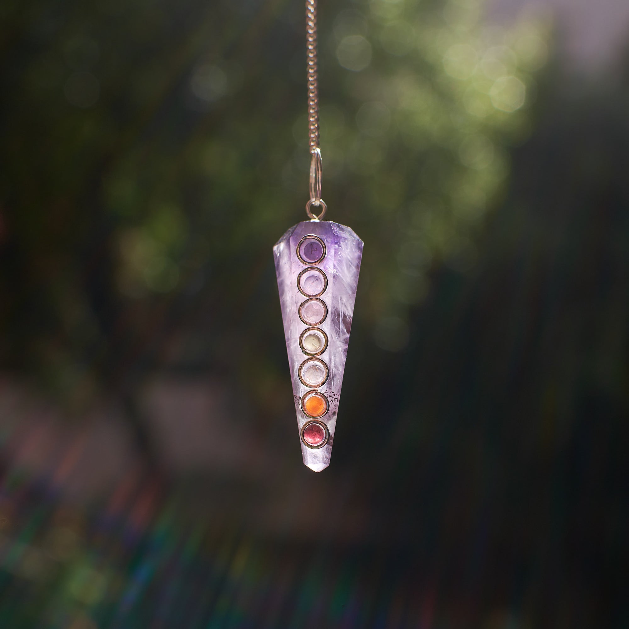 Amethyst Chakra Pendulum