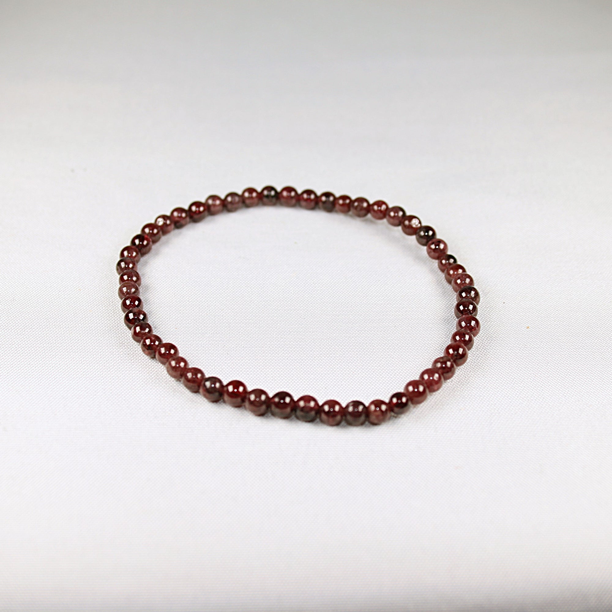 Garnet Bracelet 4mm