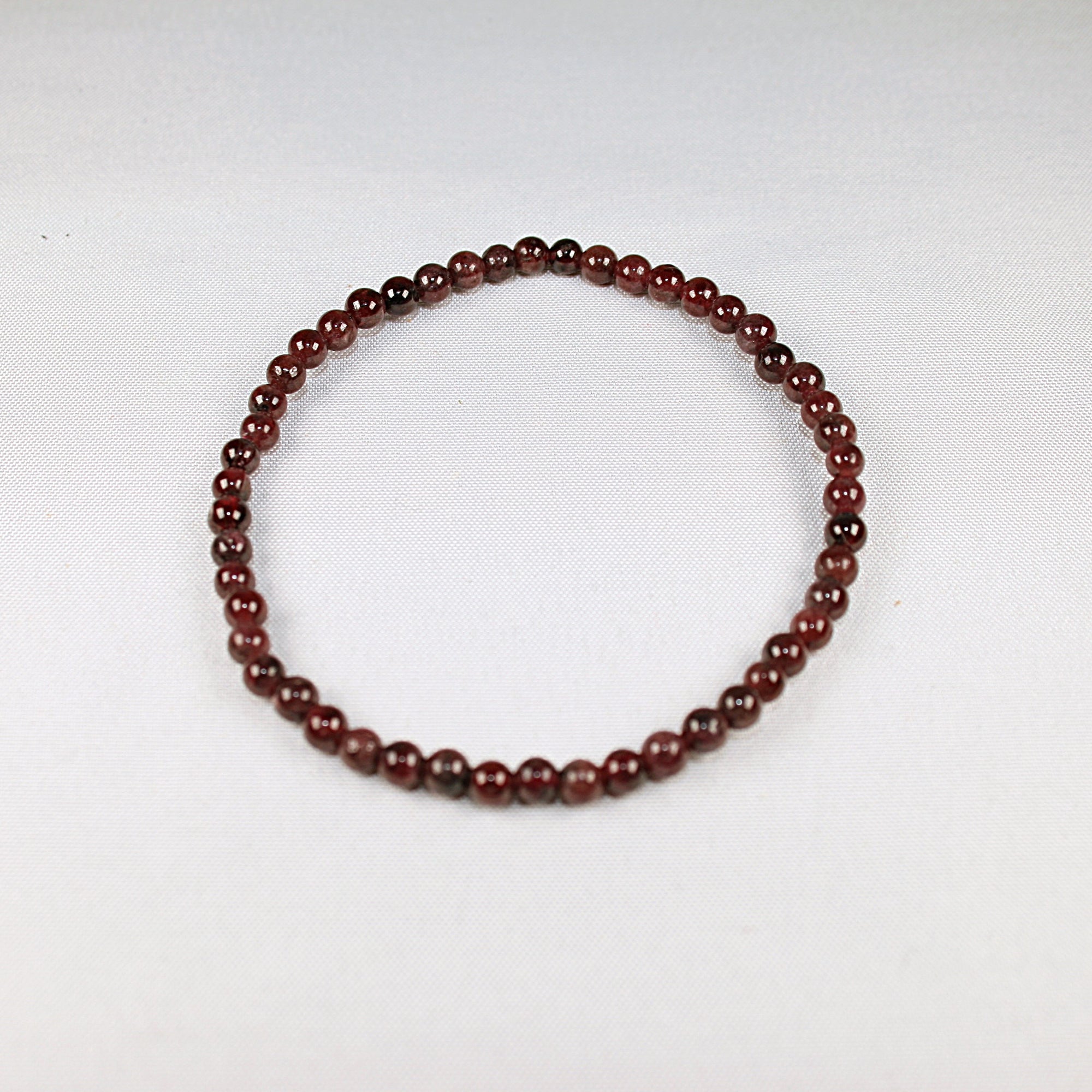 Garnet Bracelet 4mm