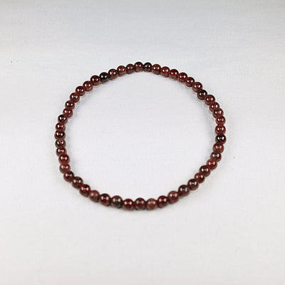 Garnet Bracelet 4mm
