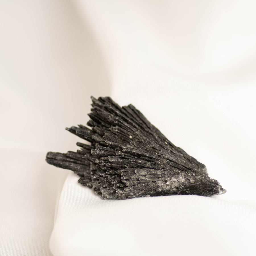 Mini Black Kyanite Witch Broom