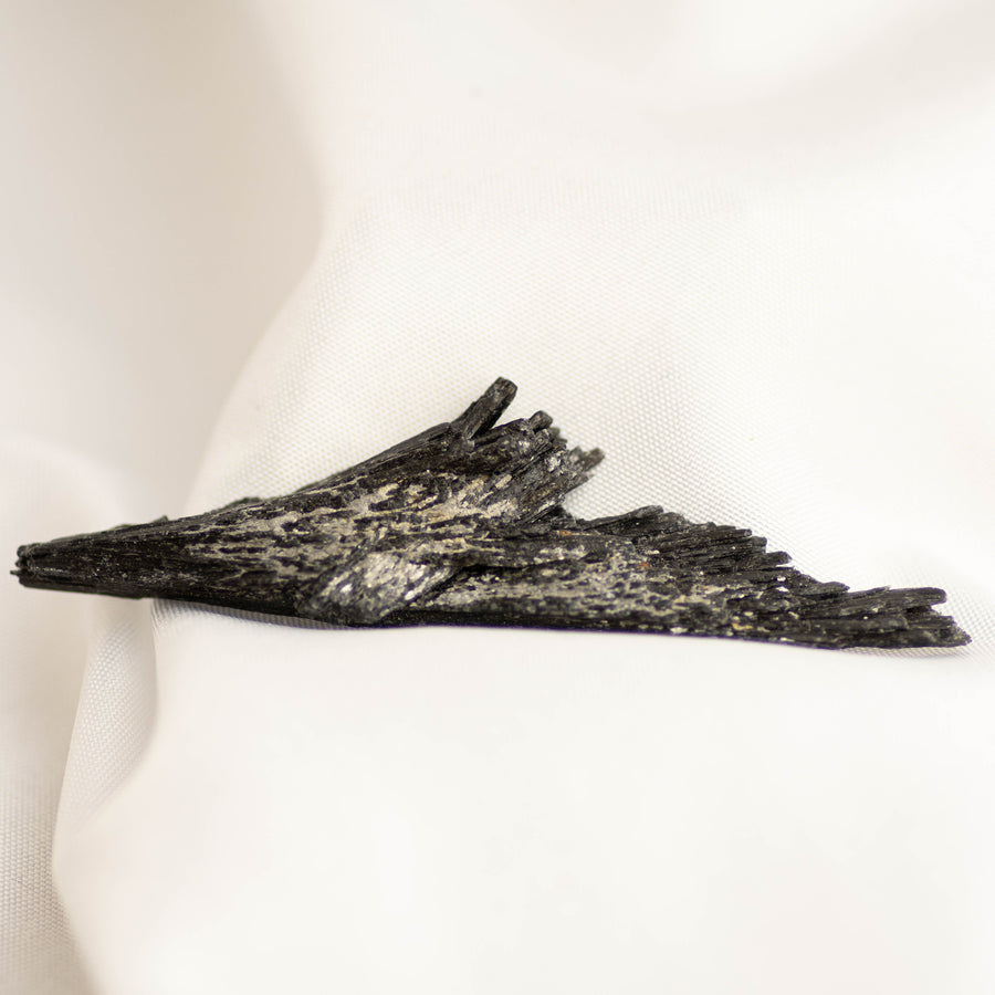 Mini Black Kyanite Witch Broom