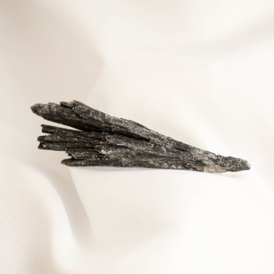 Mini Black Kyanite Witch Broom