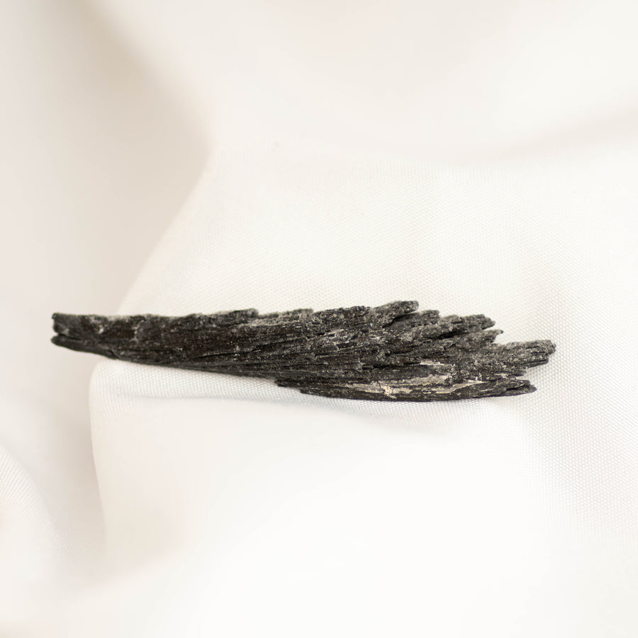 Mini Black Kyanite Witch Broom