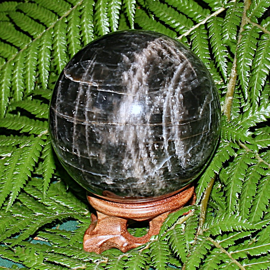 Black Moonstone Sphere