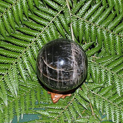 Black Moonstone Sphere