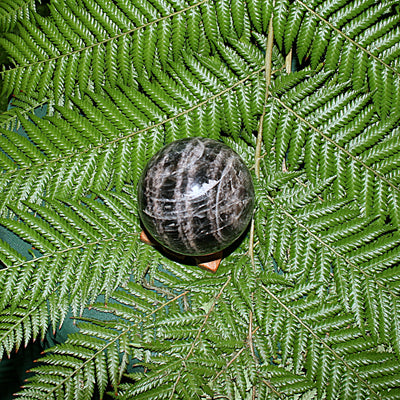 Black Moonstone Sphere