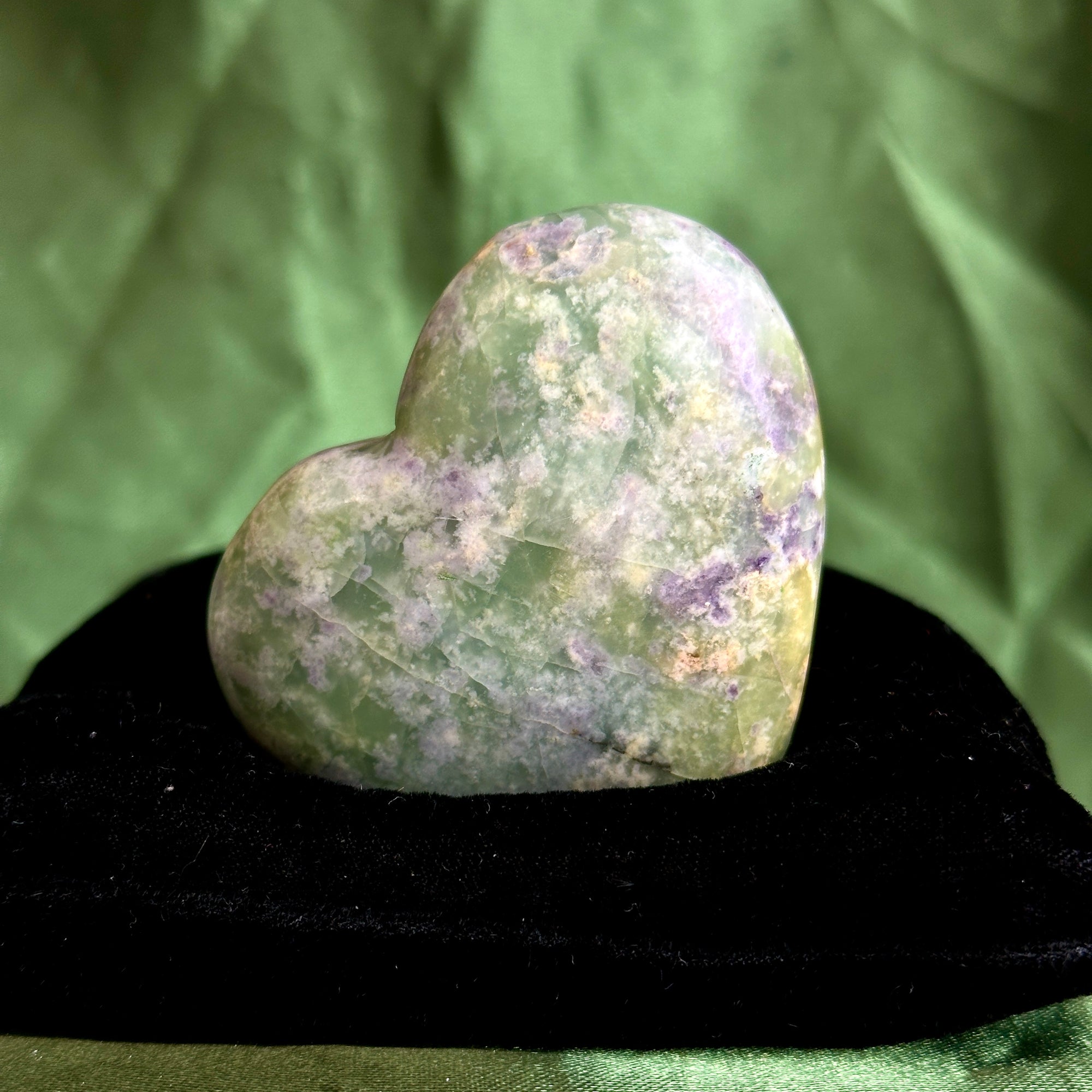 Bolivianite Hearts (Multiple Available)