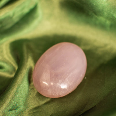 Blue Rose Quartz Palm Stones (Multiple Available)