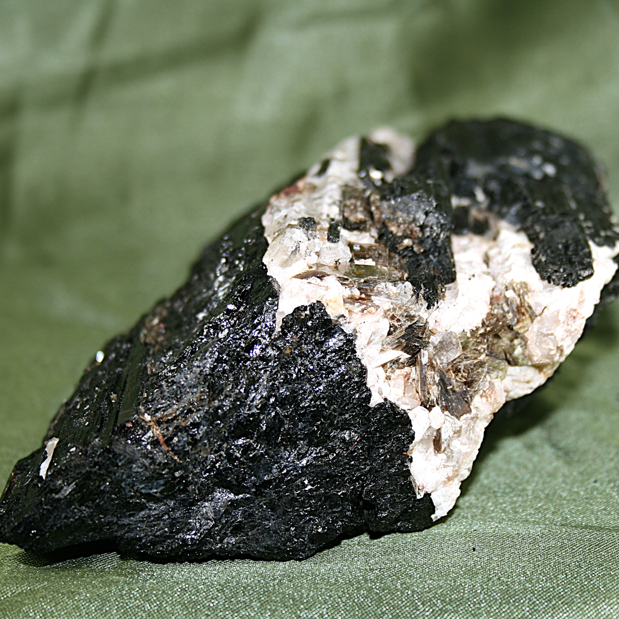 Black Tourmaline with Mica