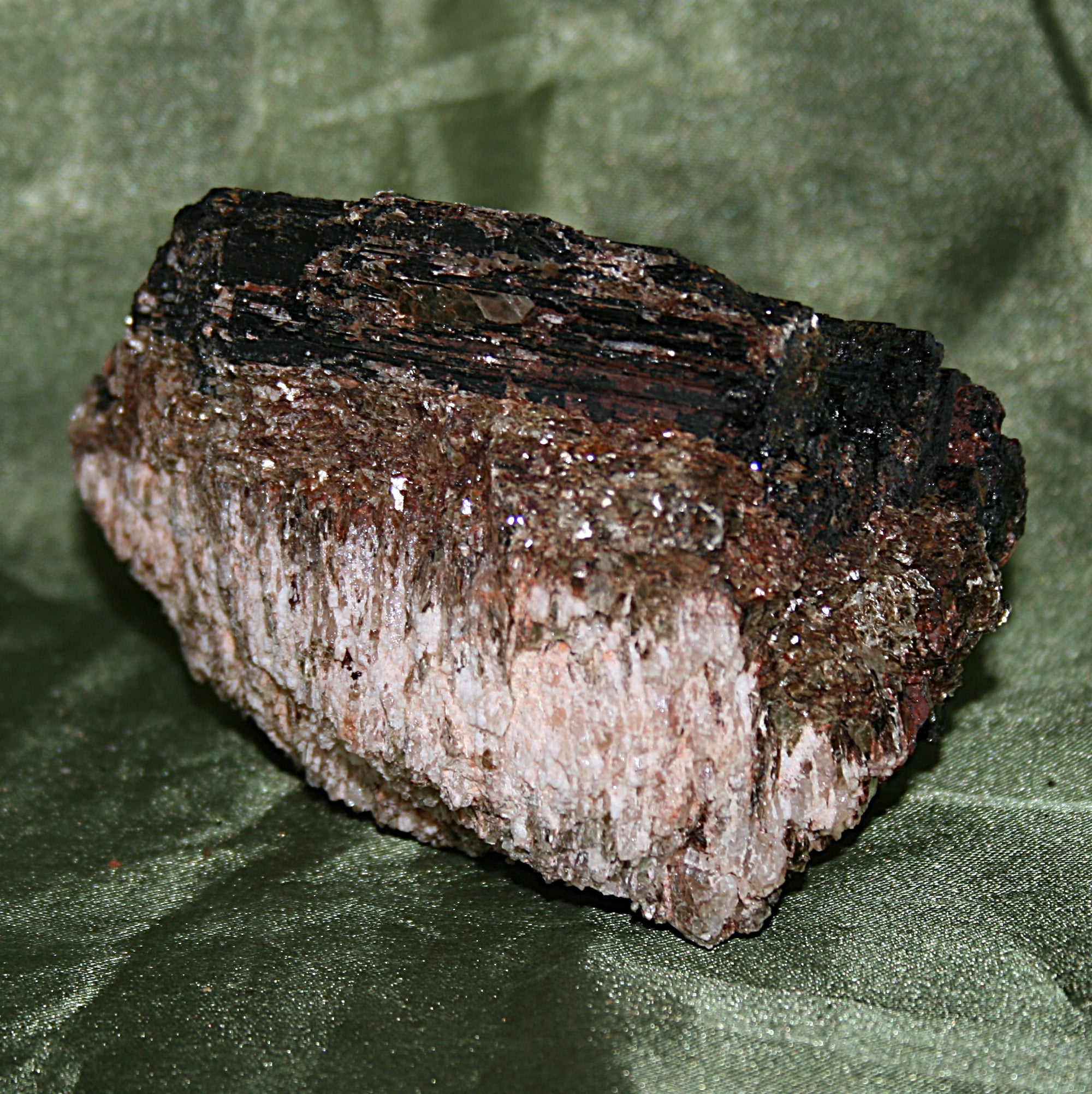 Black Tourmaline with Mica