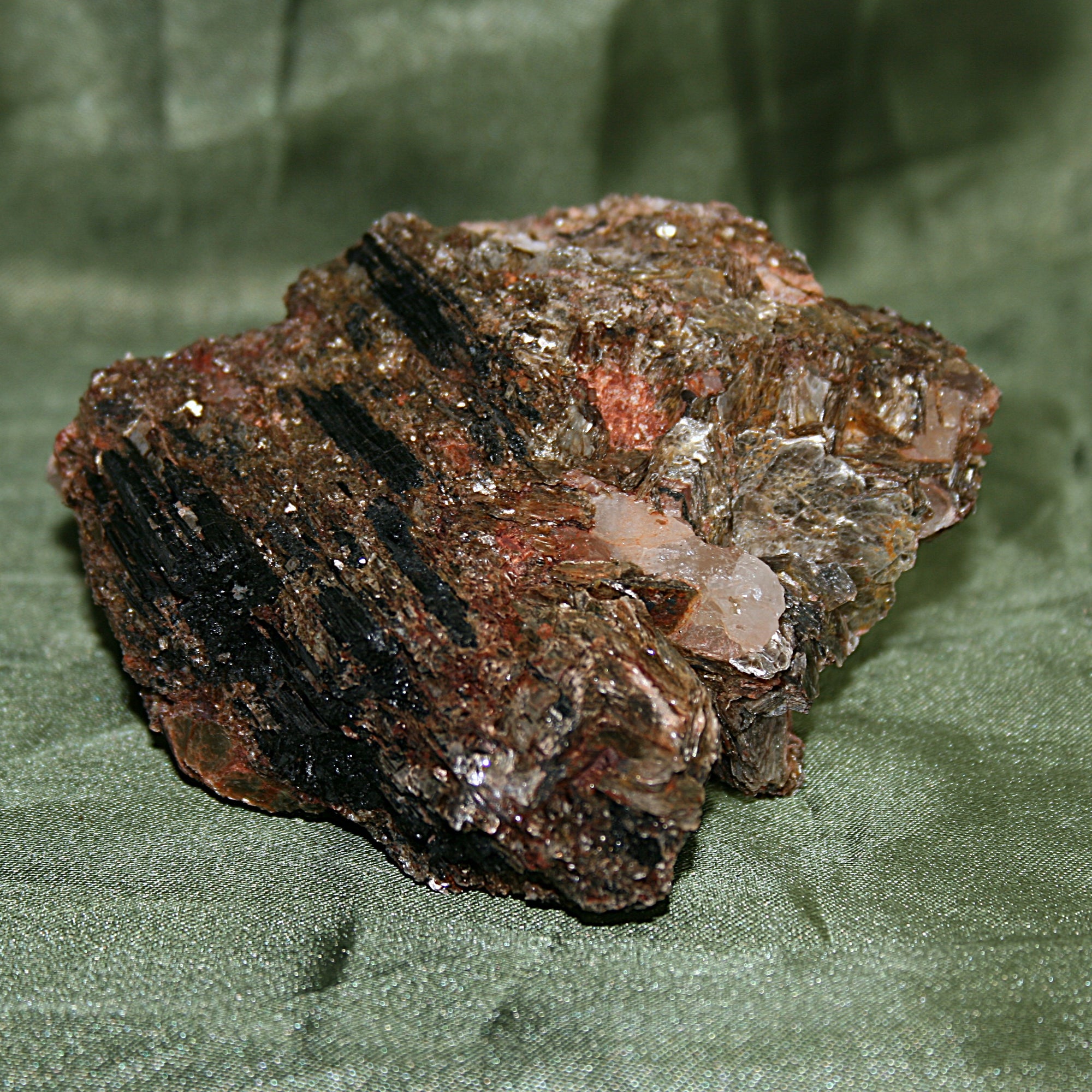 Black Tourmaline with Mica