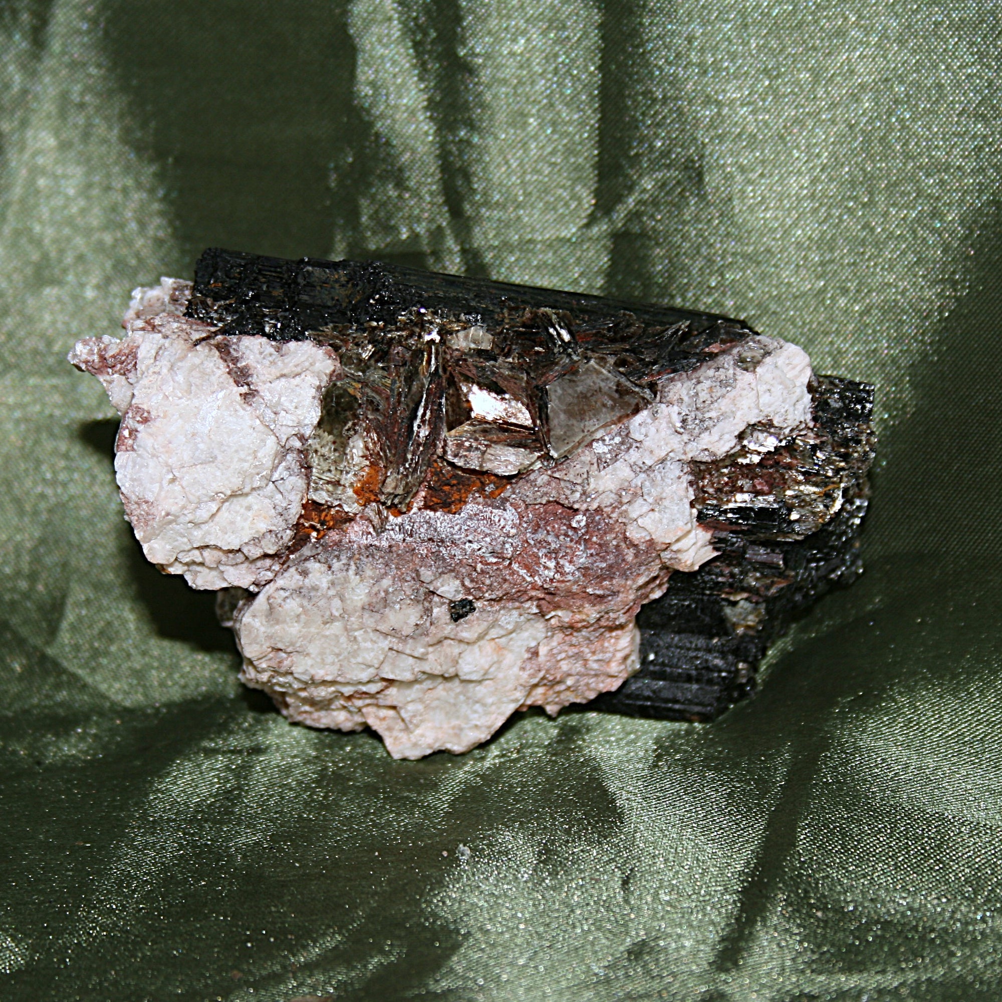 Black Tourmaline with Mica