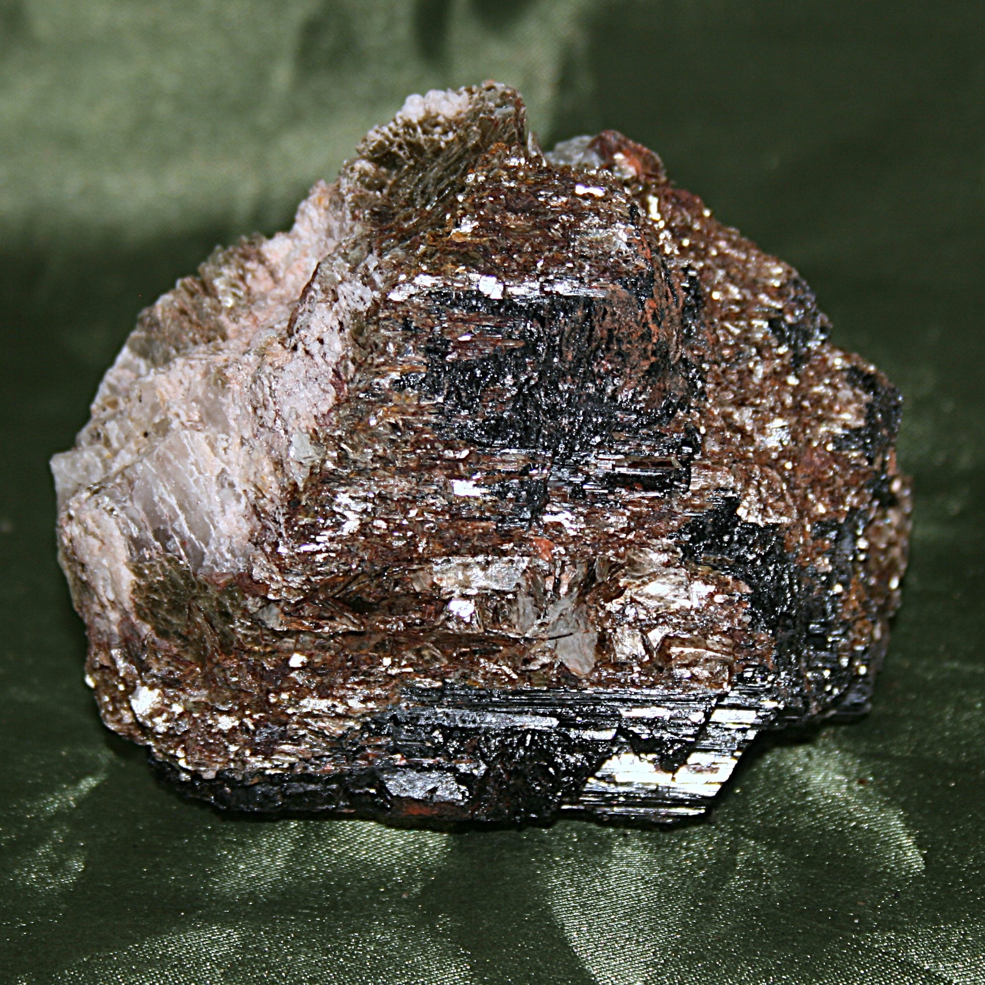 Black Tourmaline with Mica
