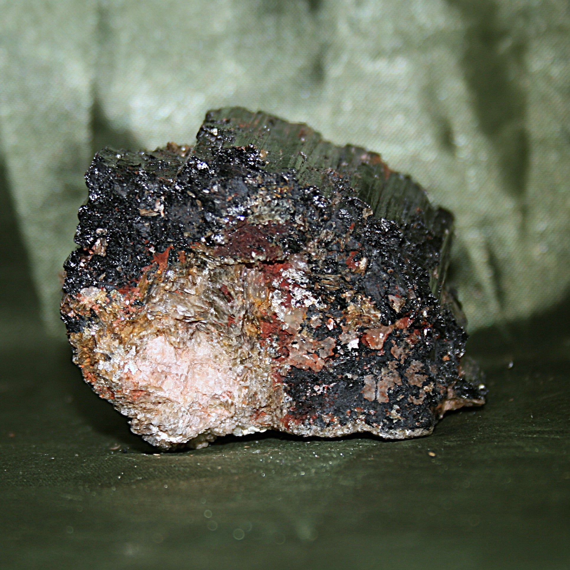 Black Tourmaline with Mica