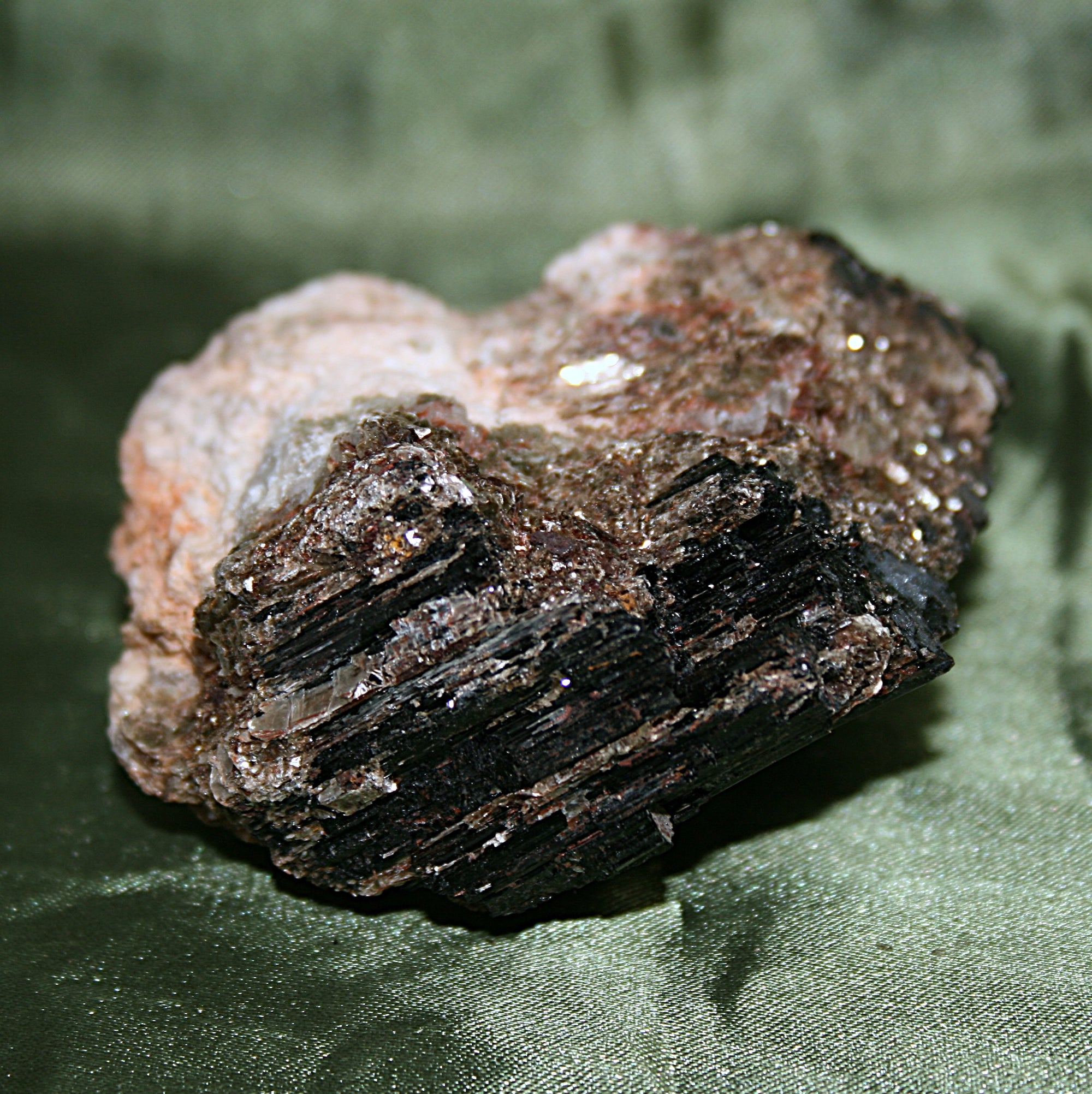 Black Tourmaline with Mica