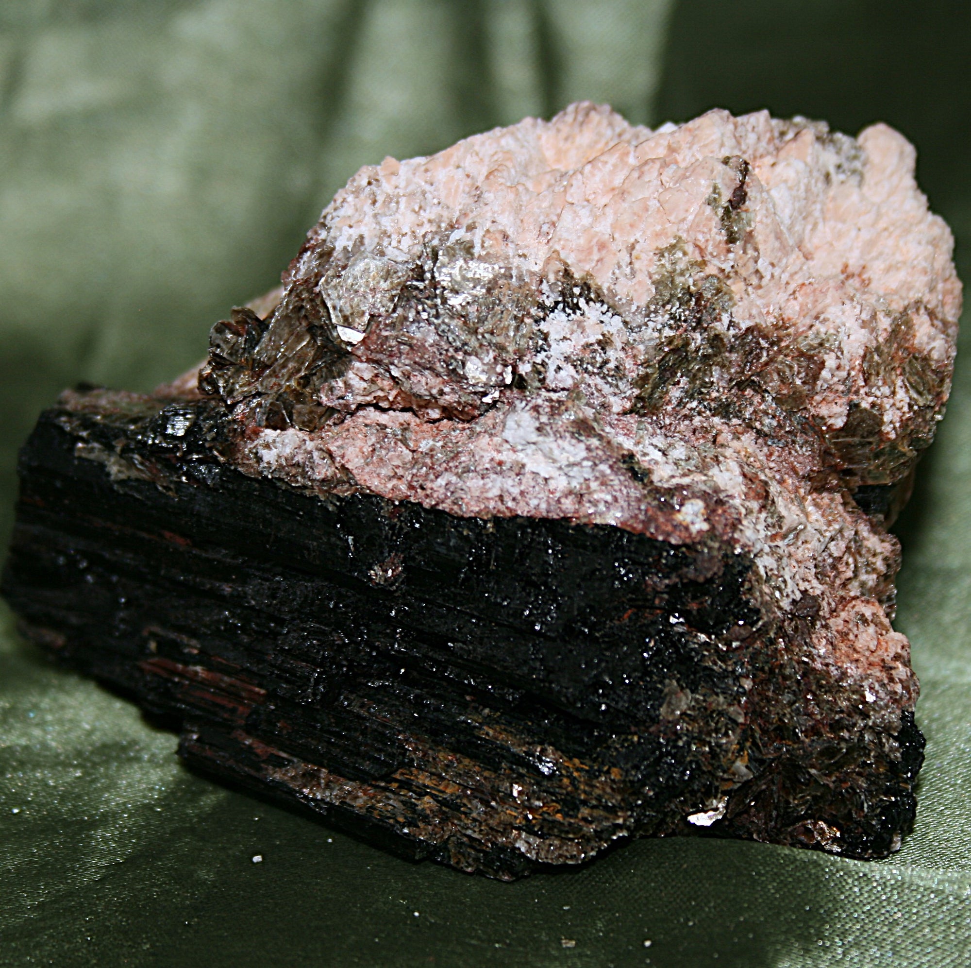 Black Tourmaline with Mica