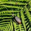 Black Druzy Quartz Pendant