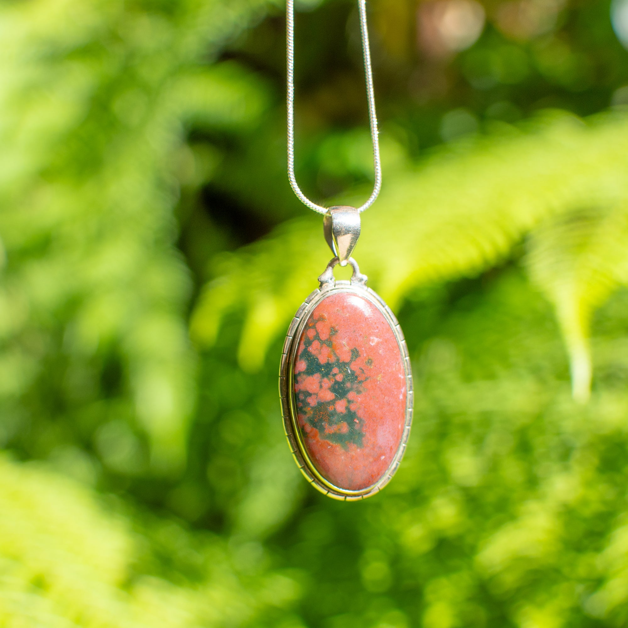 Bloodstone Necklace