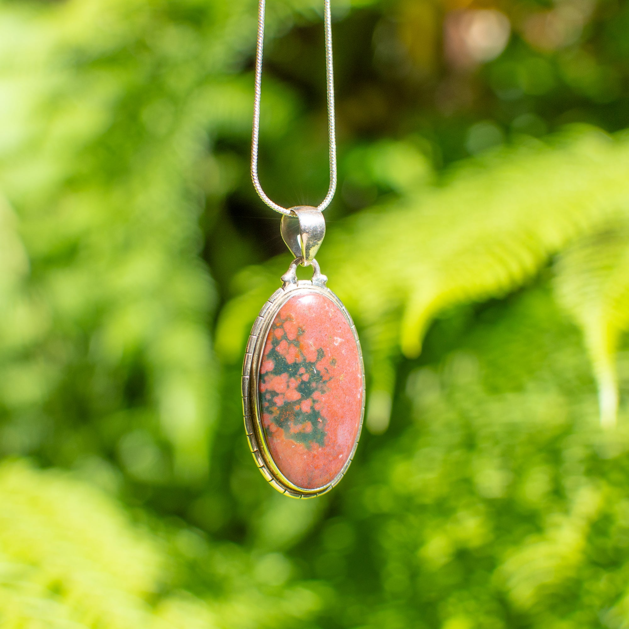 Bloodstone Necklace