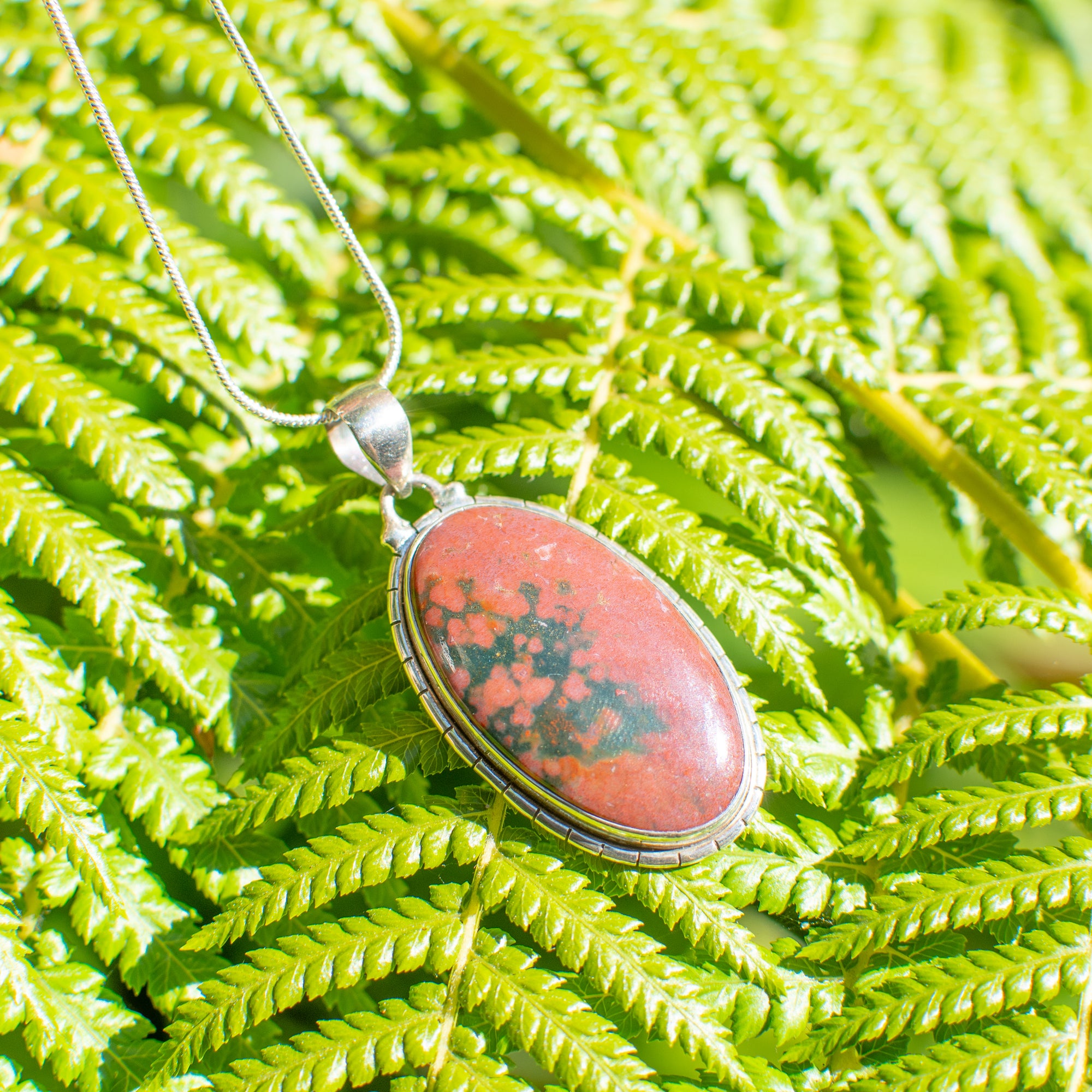 Bloodstone Necklace