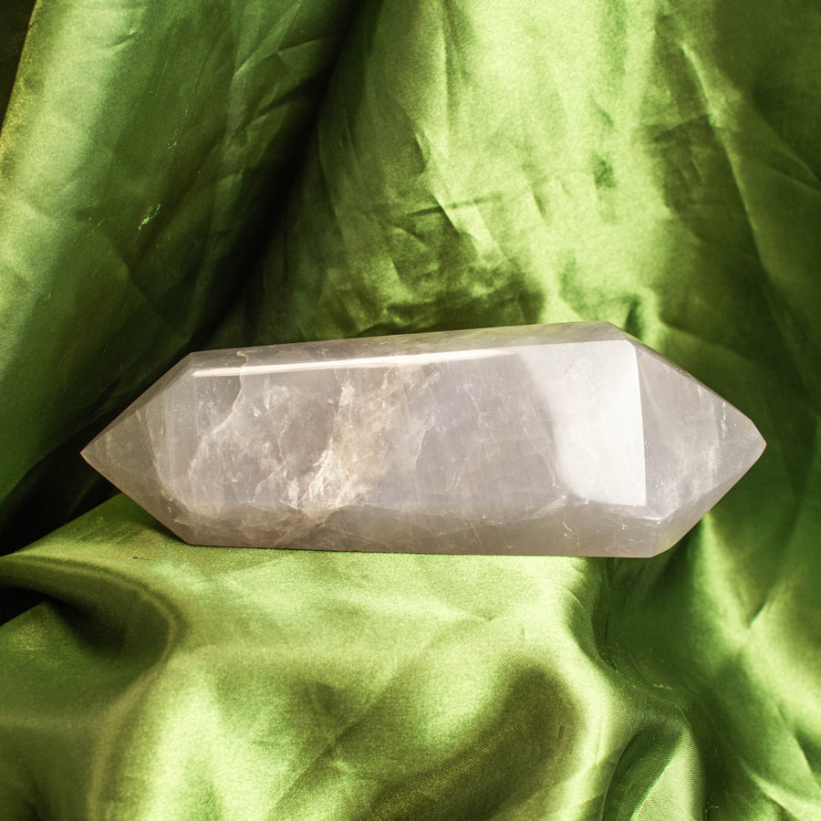 Double Terminated Blue Rose Quartz