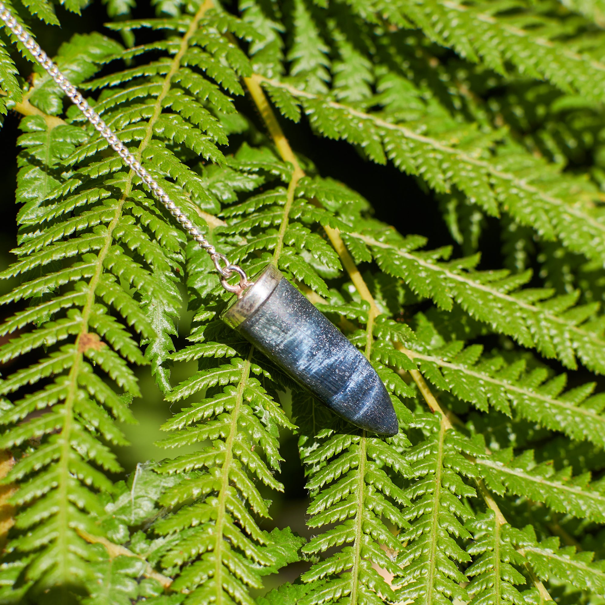 Blue Tigers Eye Pendulum