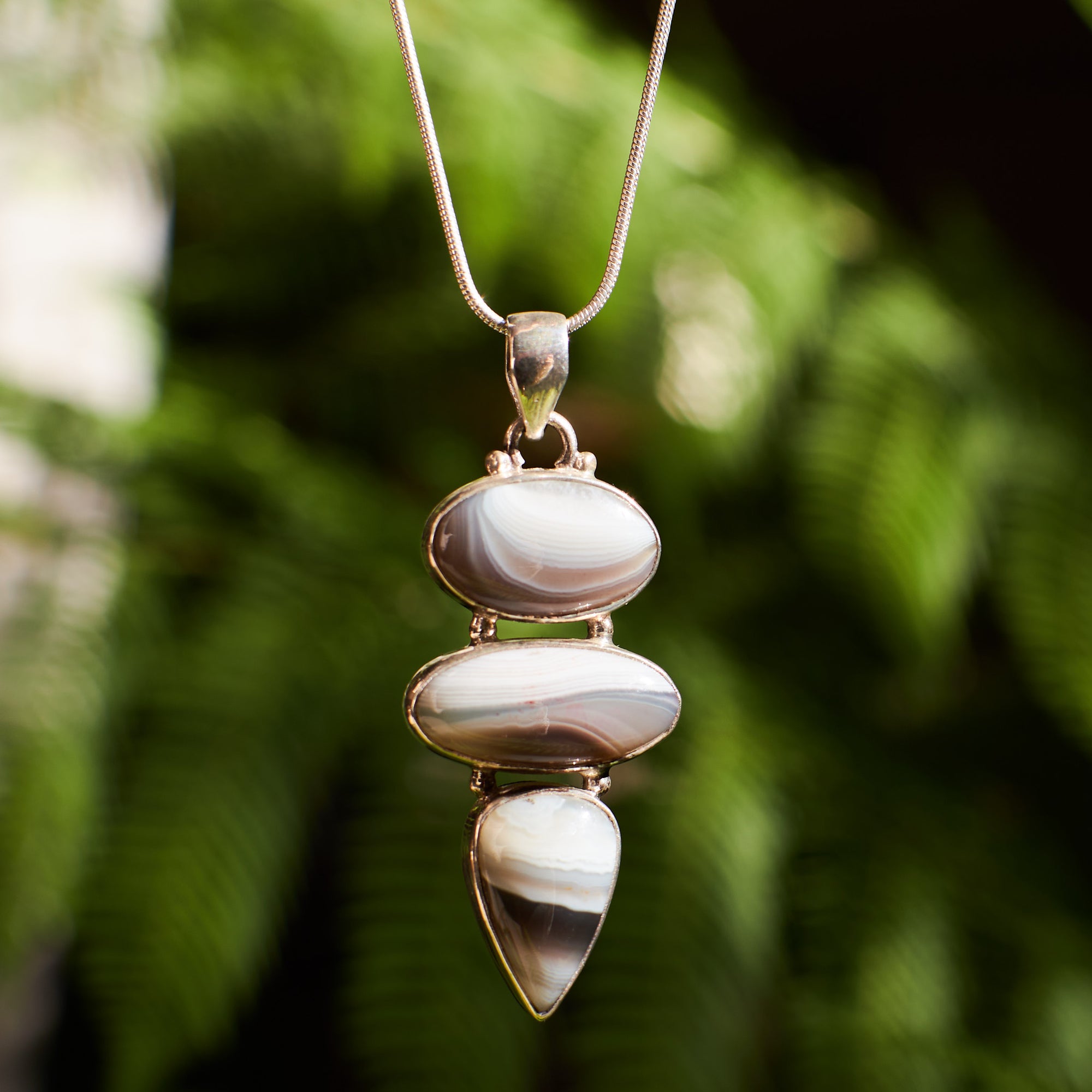 Botswana Agate Pendant