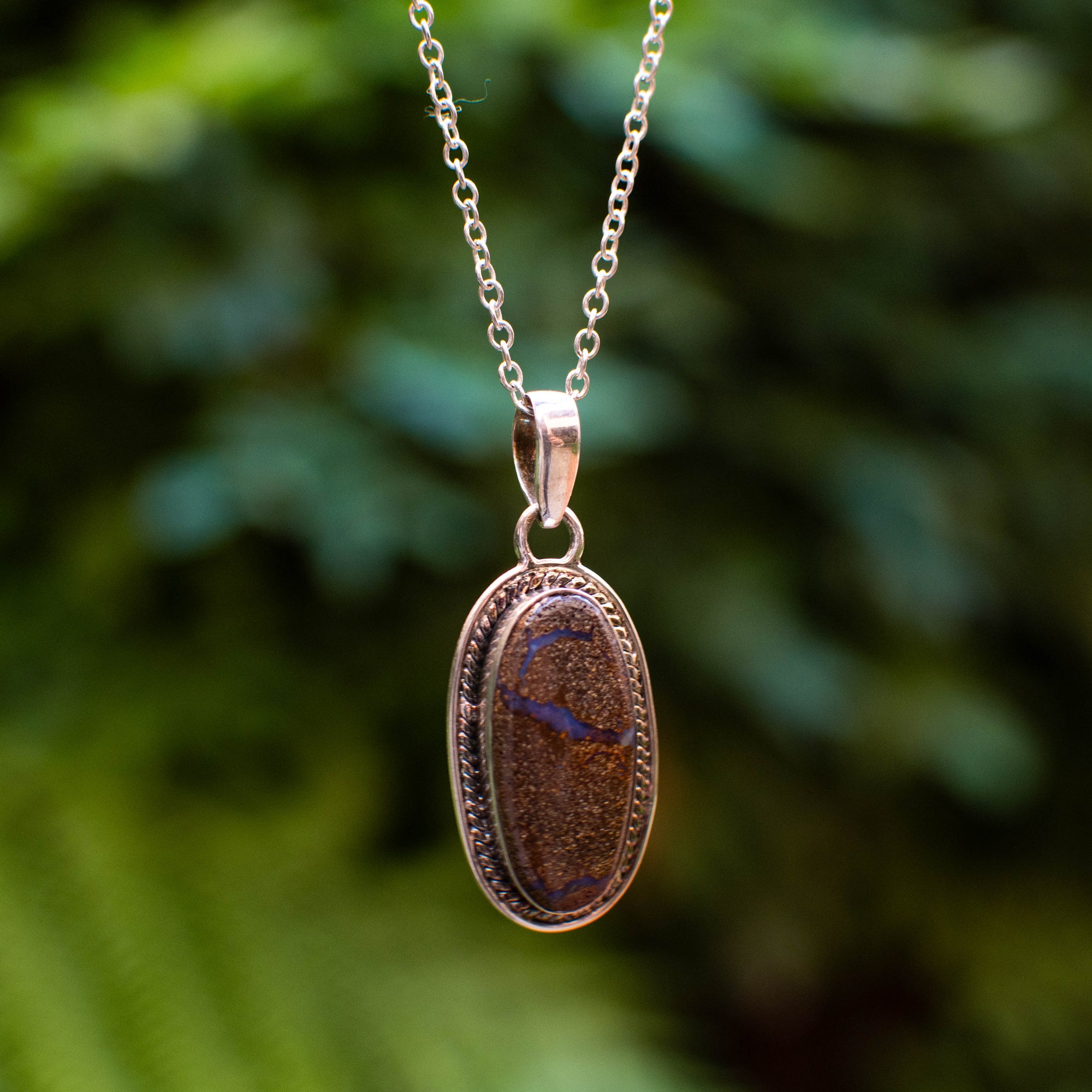 Boulder Opal Pendant