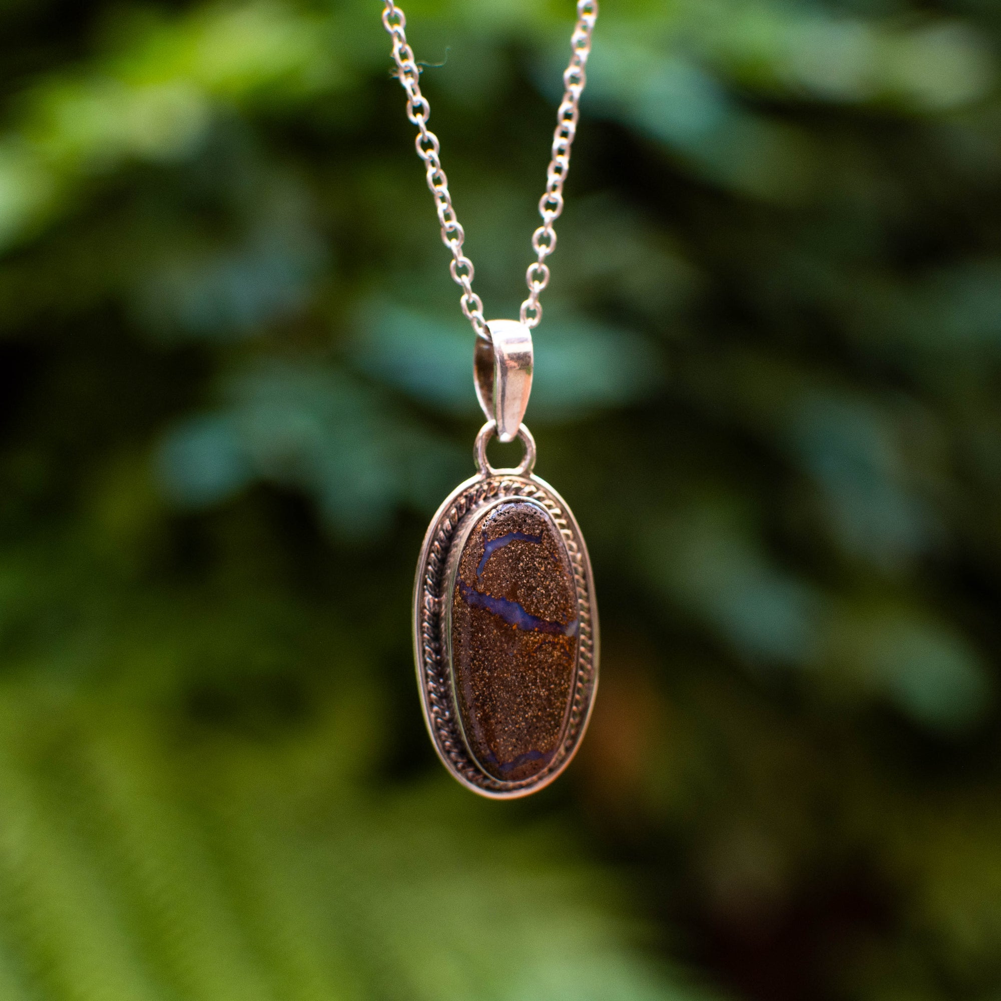 Boulder Opal Pendant