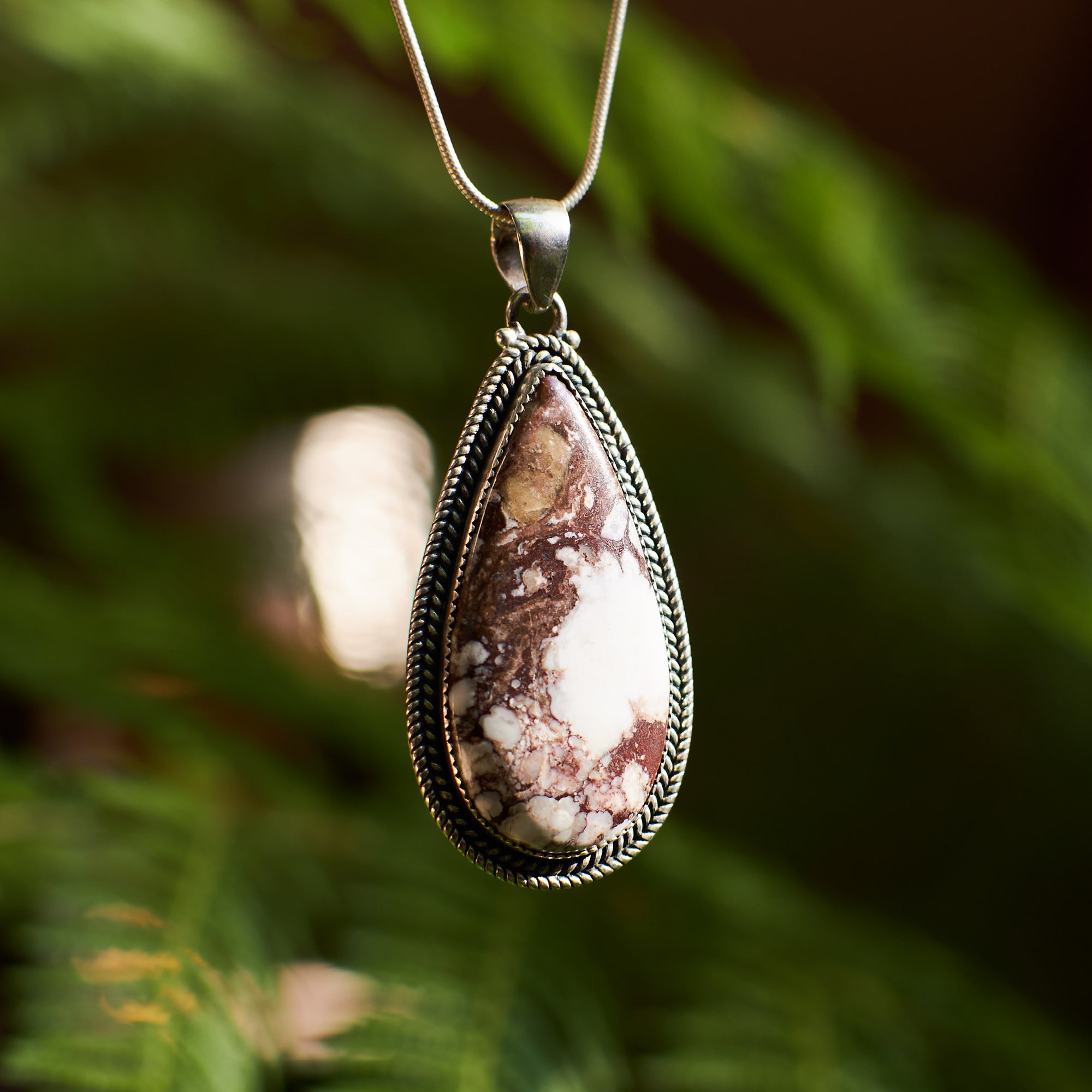 Brecciated Jasper Pendant