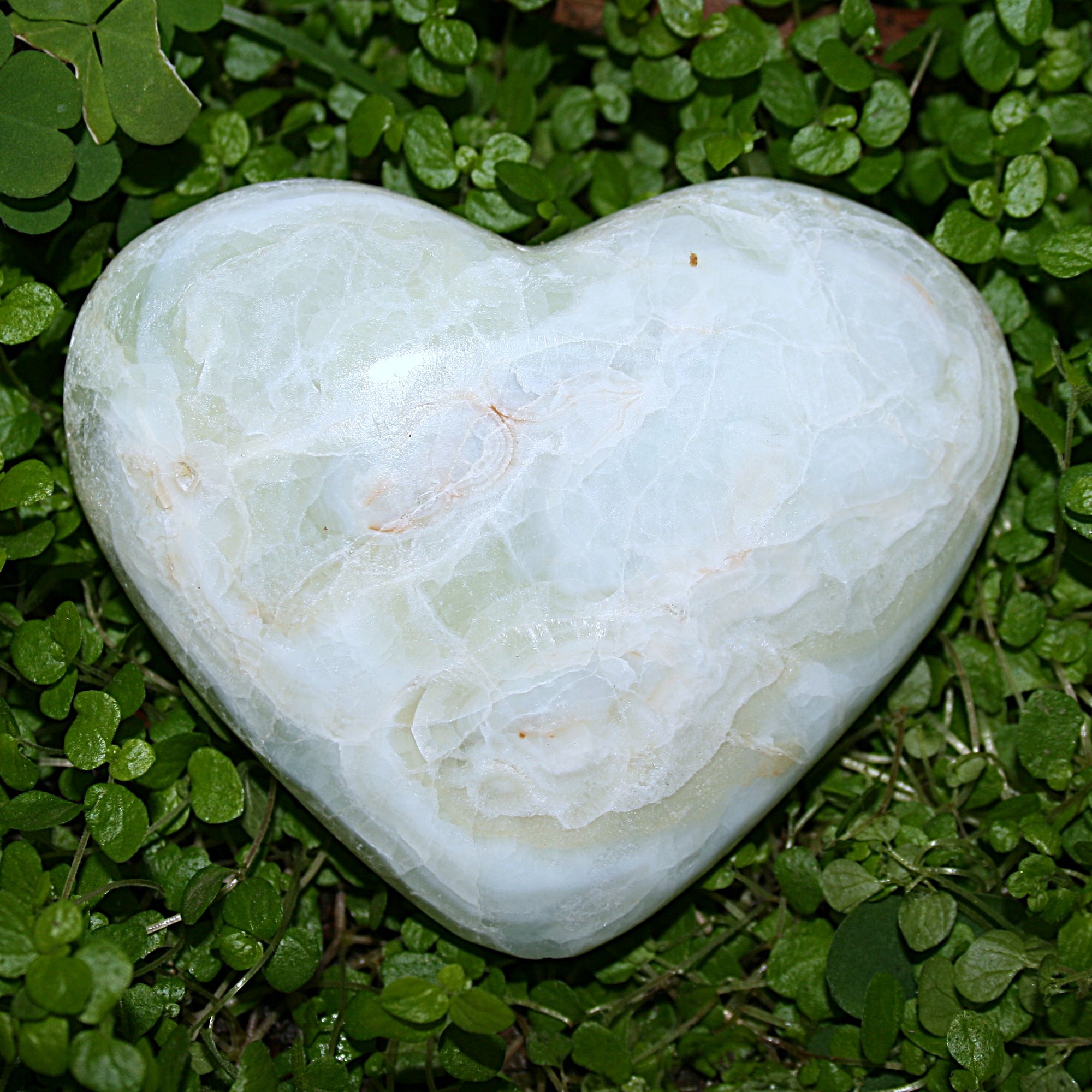 Caribbean Calcite Heart