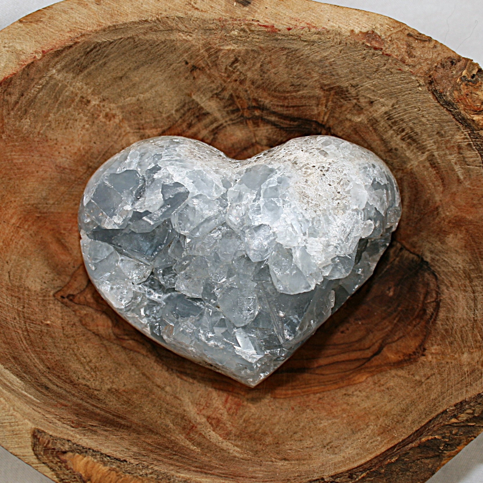 Celestite Hearts (Multiple Available)