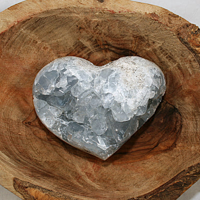 Celestite Hearts (Multiple Available)
