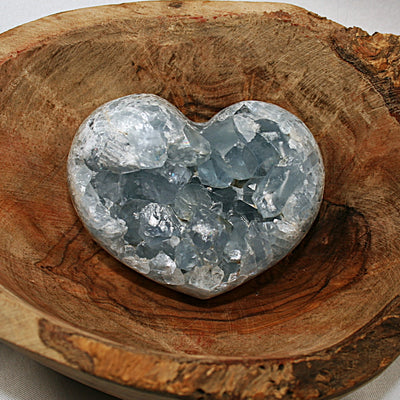 Celestite Hearts (Multiple Available)