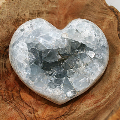 Celestite Hearts (Multiple Available)
