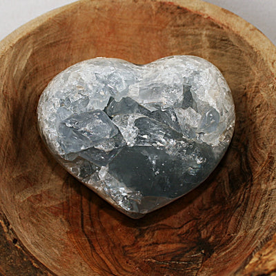 Celestite Hearts (Multiple Available)