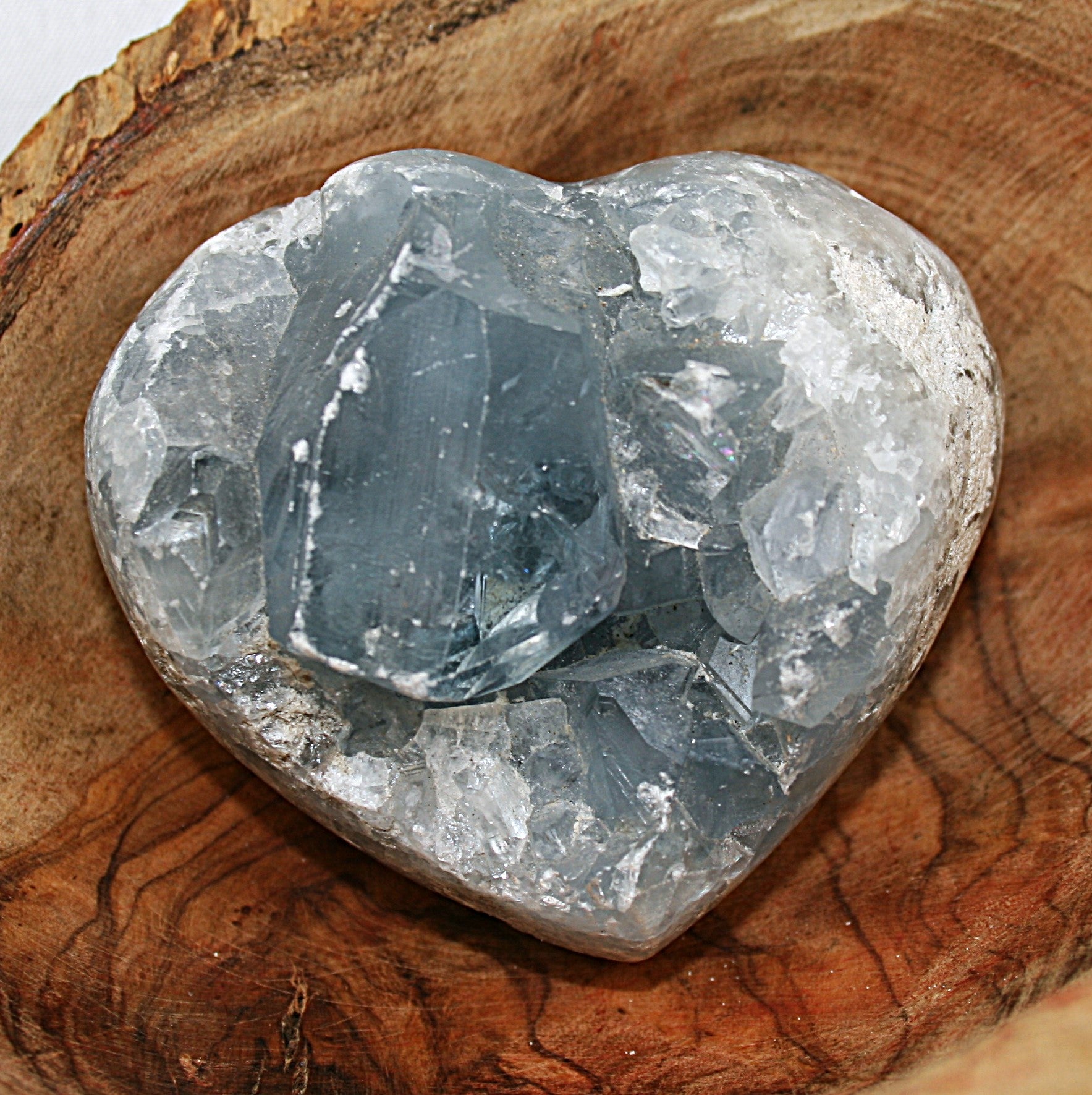Celestite Hearts (Multiple Available)