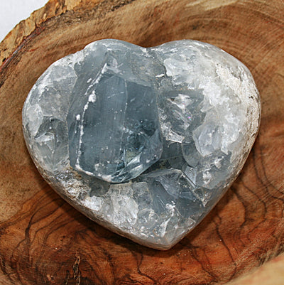 Celestite Hearts (Multiple Available)