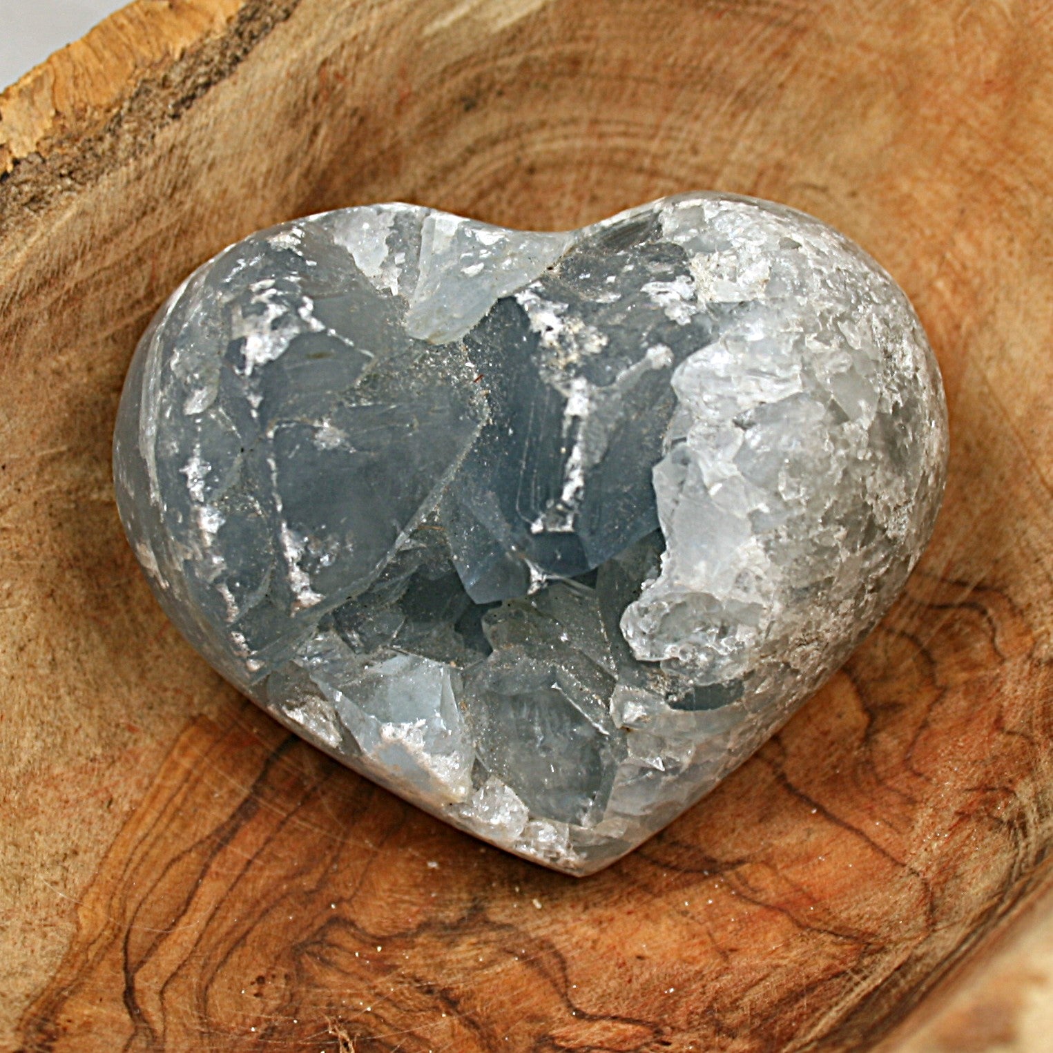 Celestite Hearts (Multiple Available)