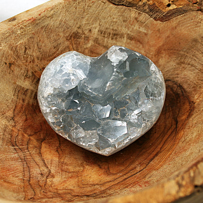 Celestite Hearts (Multiple Available)