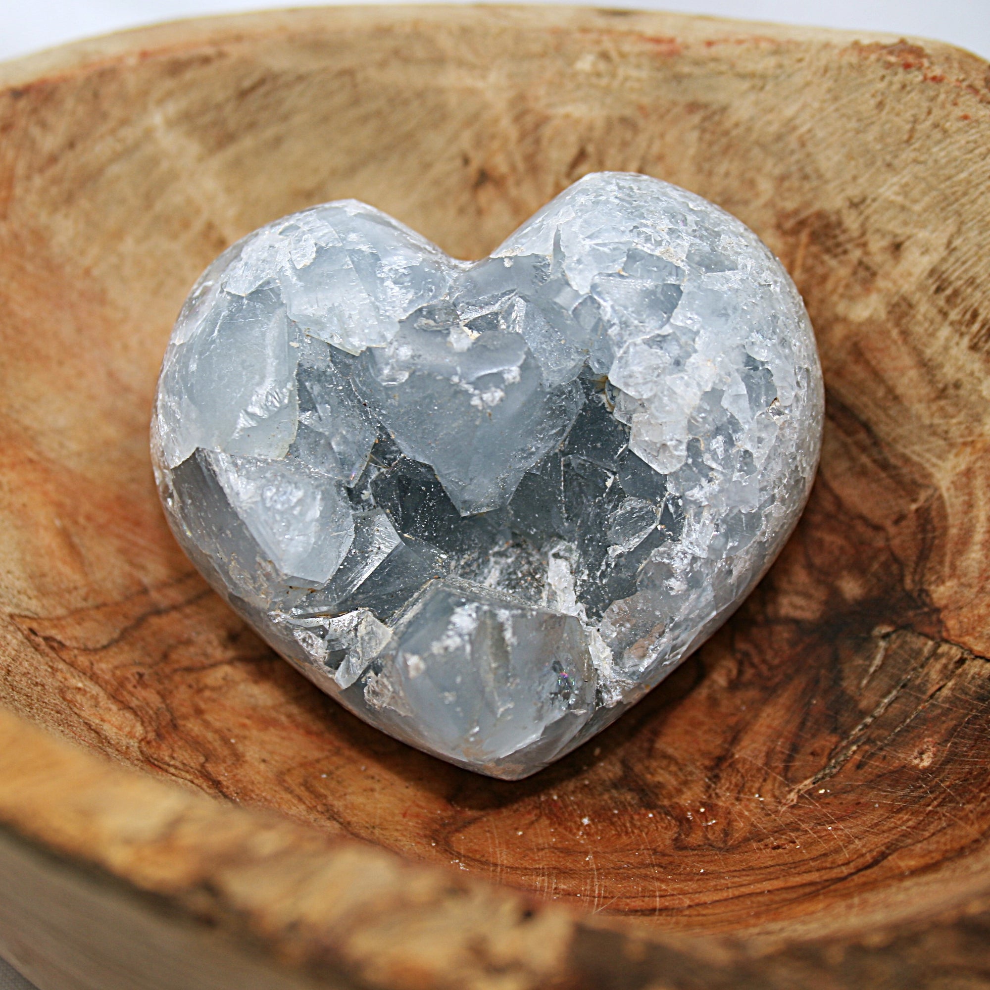 Celestite Hearts (Multiple Available)