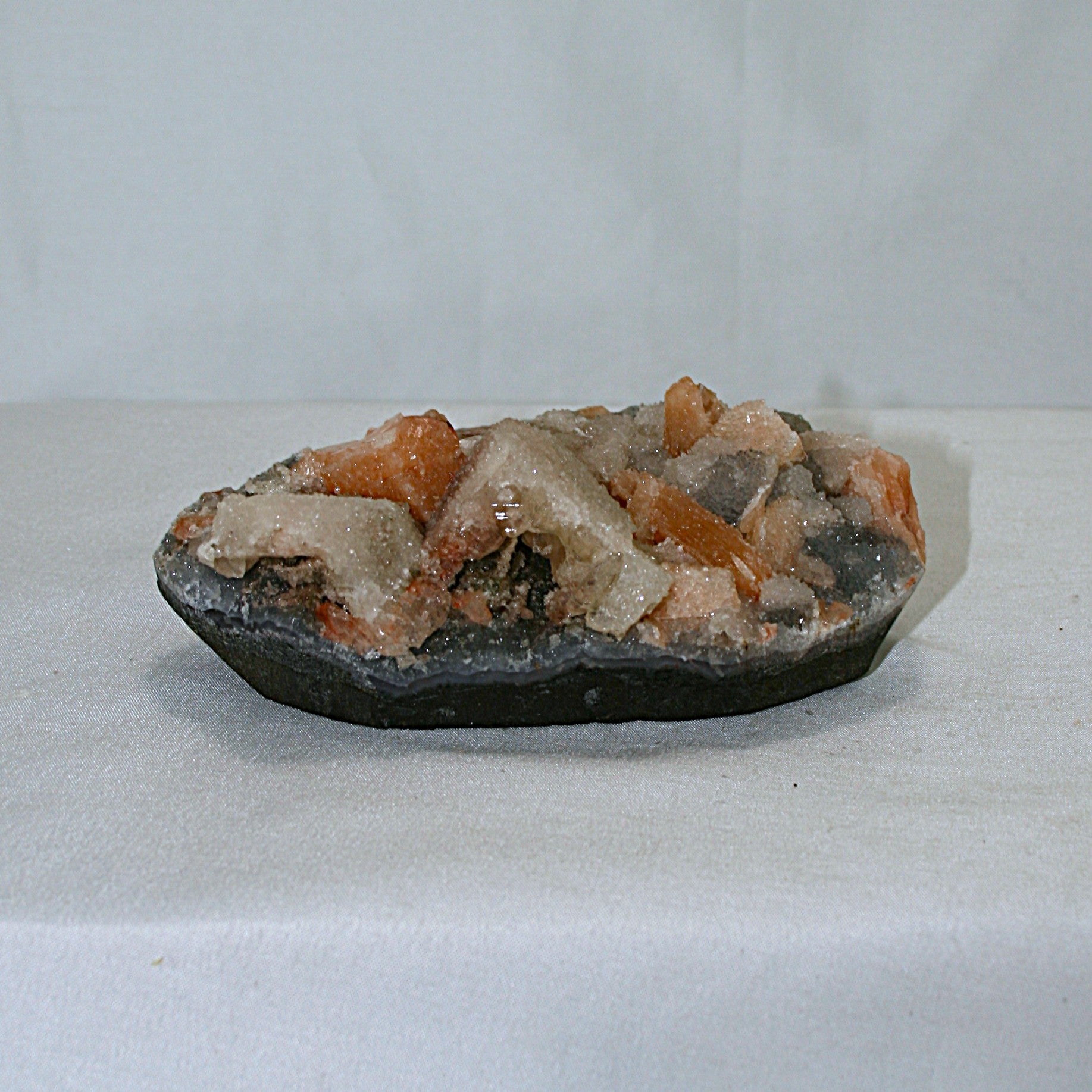 Chalcedony with Stilbite Matrix