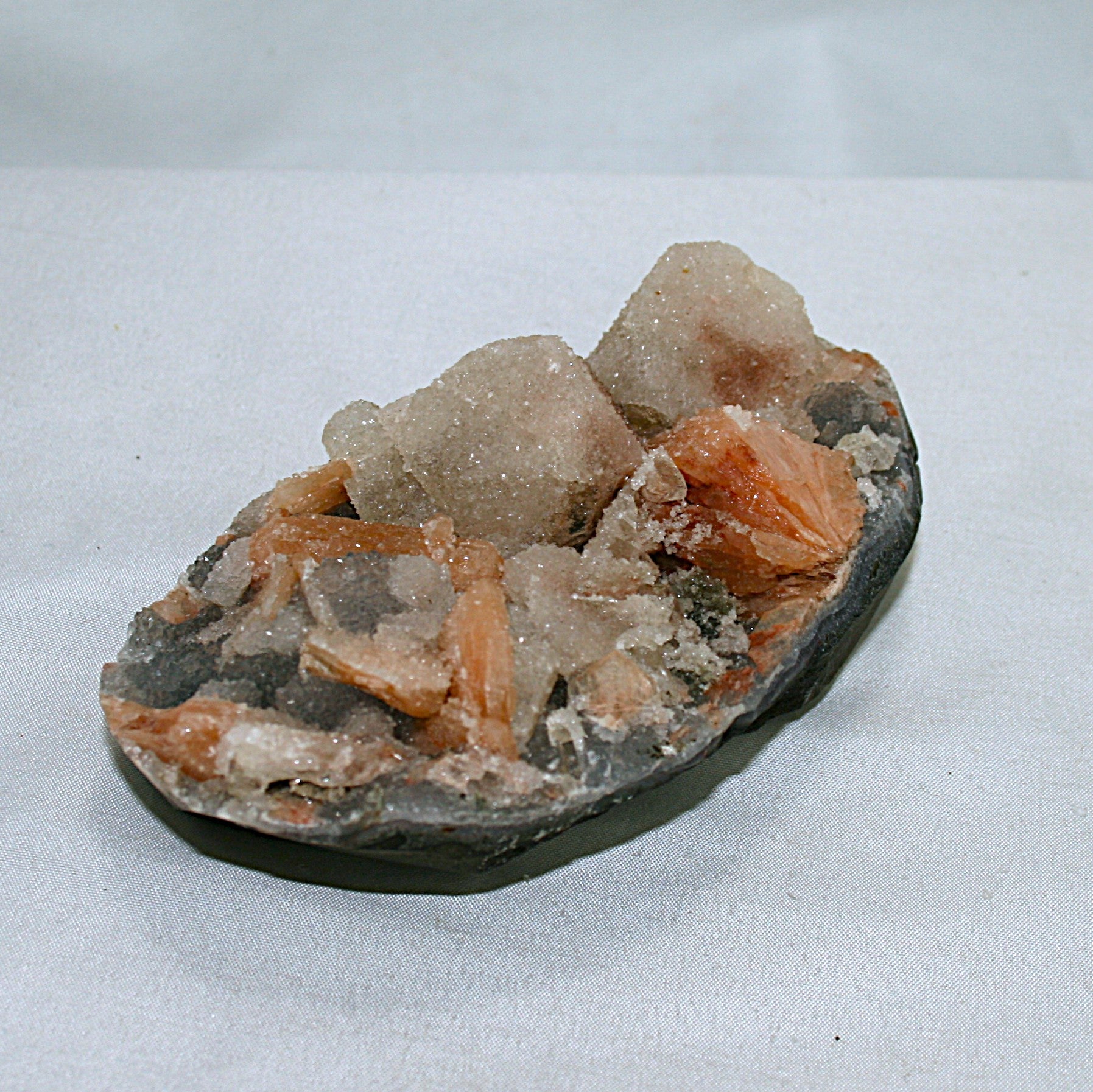 Chalcedony with Stilbite Matrix