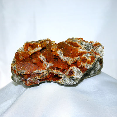 Citrine with Stibnite