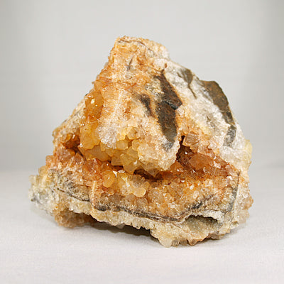 Citrine with Stibnite
