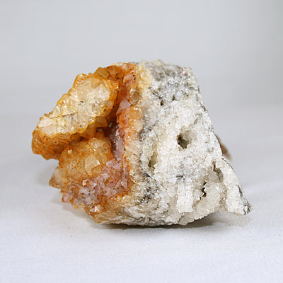 Citrine with Stibnite