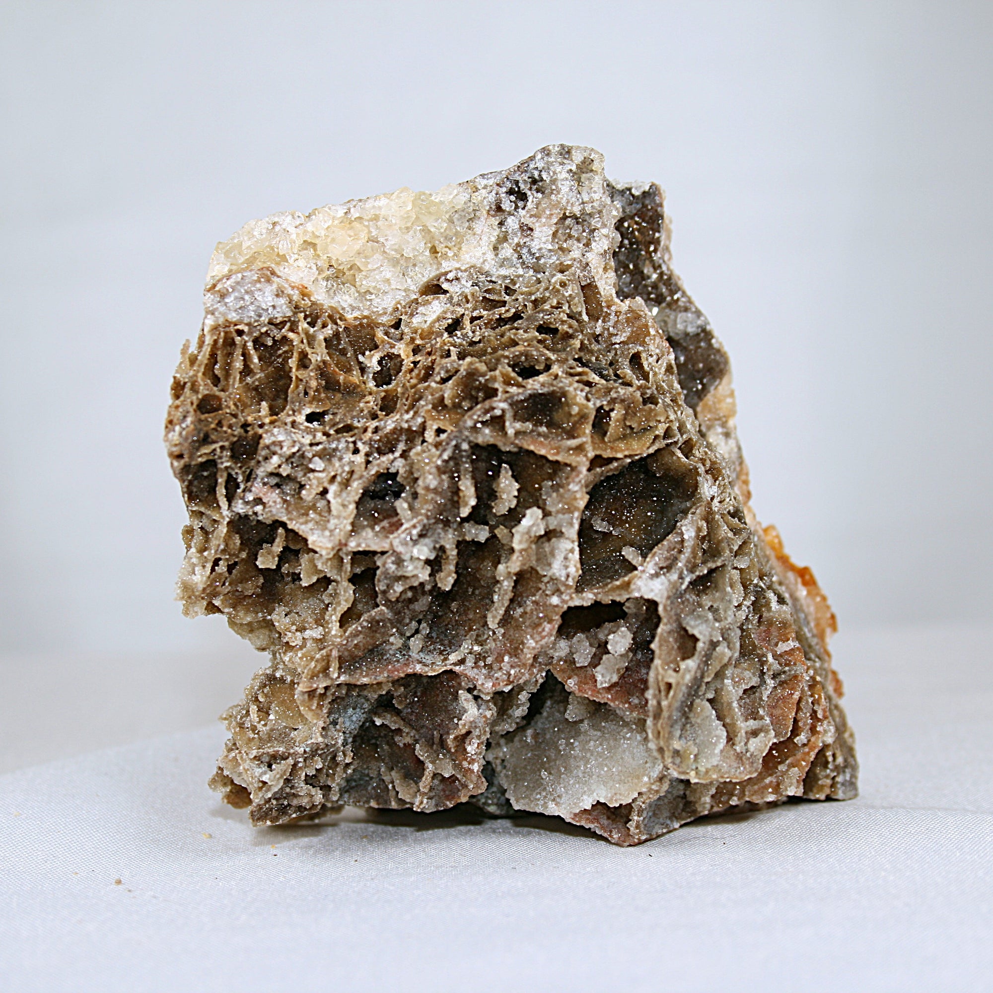 Citrine with Stibnite