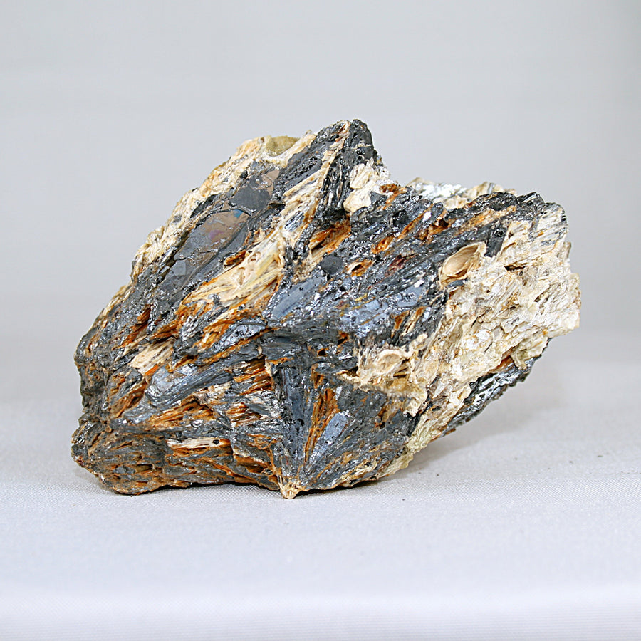 Citrine with Stibnite