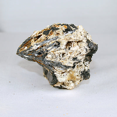 Citrine with Stibnite